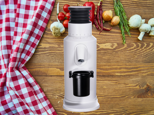 طاحونة حبوب القهوة من سبيكة الألومنيوم مع نطاق مخصص من 110V-220V 120g