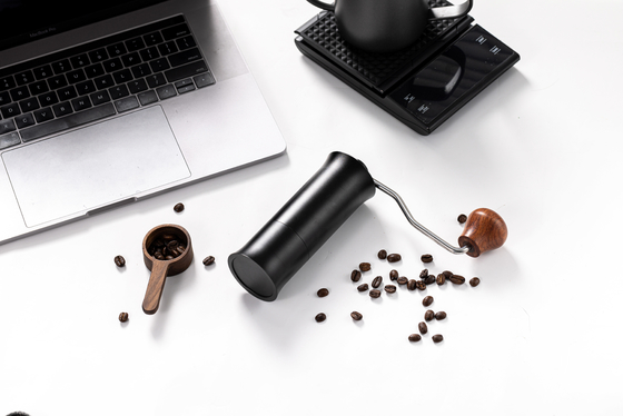 مطحنة القهوة اليدوية التجارية Expresso مع لدغ السيراميك