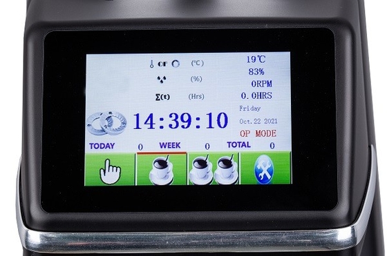 مطحنة قهوة إسبريسو قرص تعمل باللمس 220 فولت 10-15 كجم / ساعة