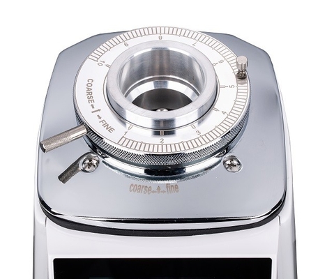 شاشة لمسة طاحونة القهوة التجارية 550W الطاقة الجهد المخصص سبيكة الألومنيوم / ABS 64mm قرص طحن